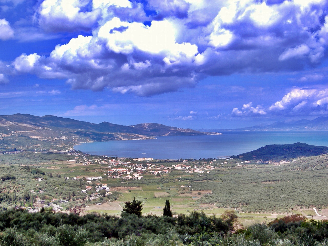 Zakynthos - Panorama from a hilltop