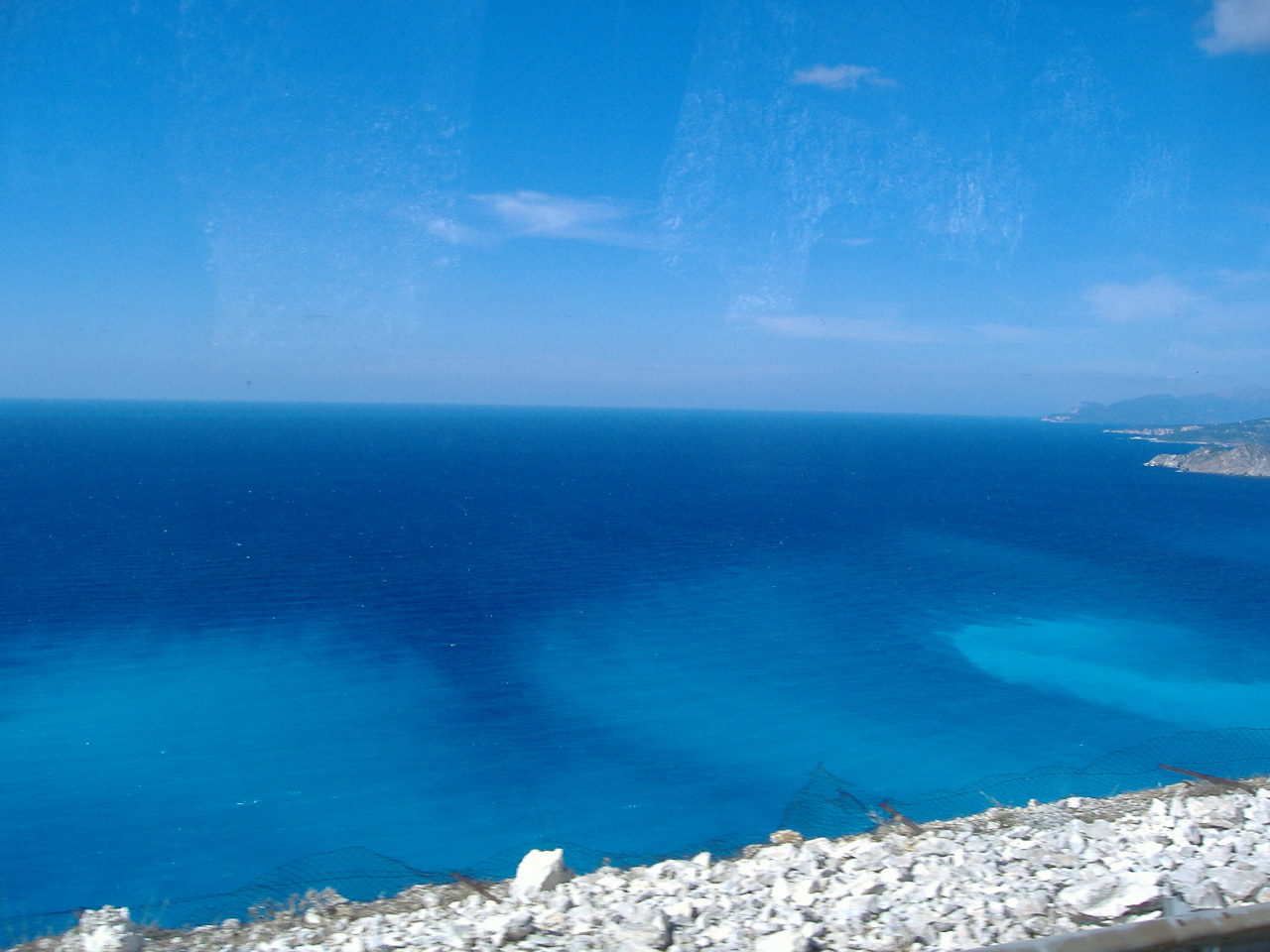 Zakynthos - Blue sea on the western coast