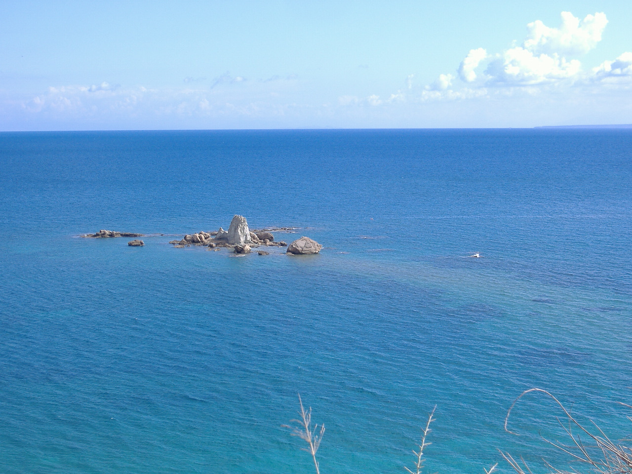 Zakynthos - Myzithres rocks from the sea